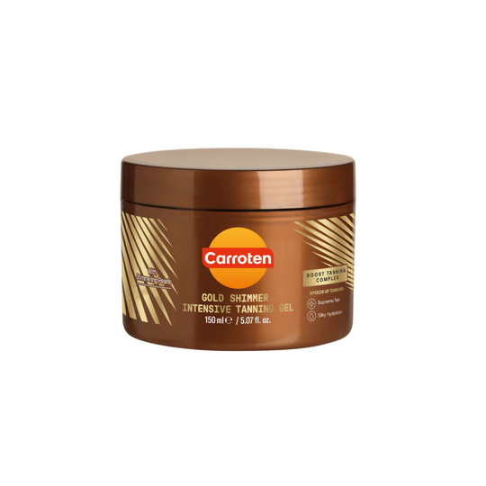 Gold Shimmer Intensive Tanning Gel banner